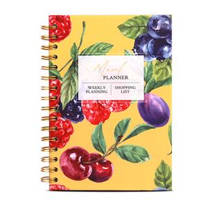 A5 Printing Spiral Track And Plan Your Weekly Meal Planner