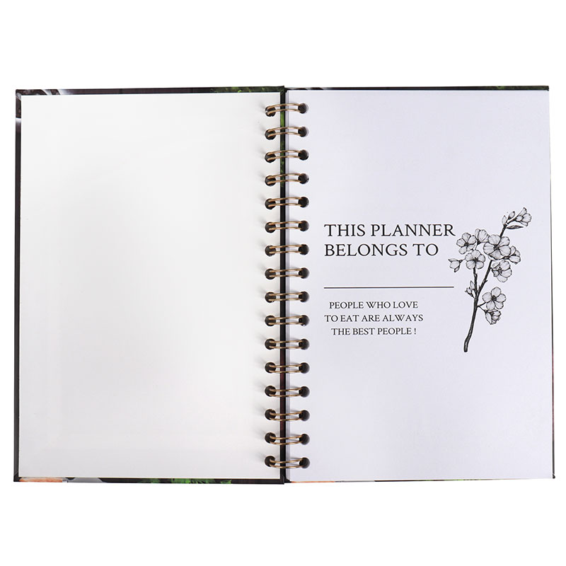 Personalized Print On Demand Wellness Undated Meal Planner