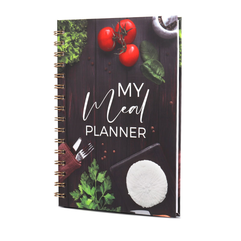 Personalized Print On Demand Wellness Undated Meal Planner