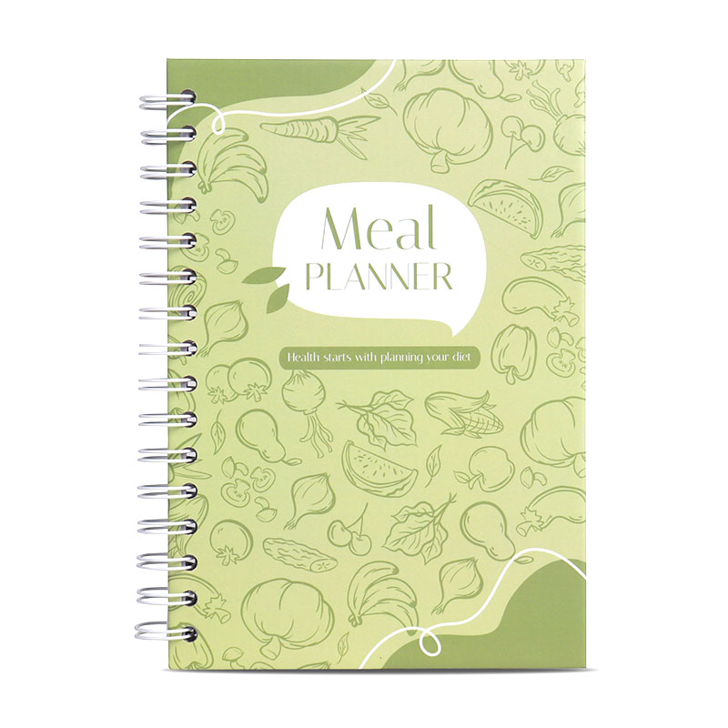 Gesunde Ernährung Tracking-Planung A5 Food Meal Planner