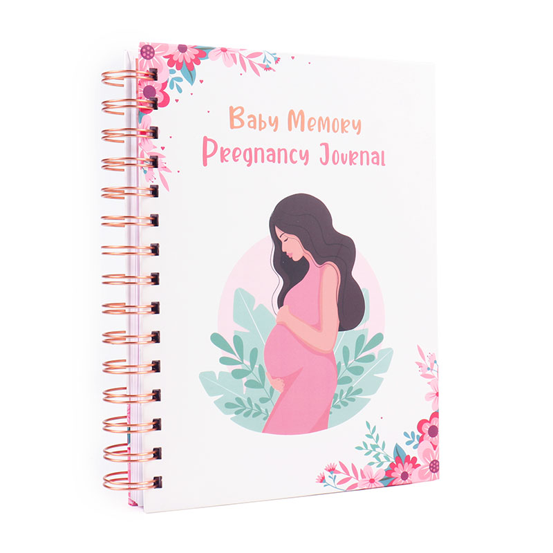 A5 Spiral Pregnancy Baby Journal For Expecting Moms
