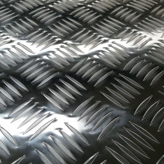 Plaque en aluminium gaufrée à carreaux personnalisée