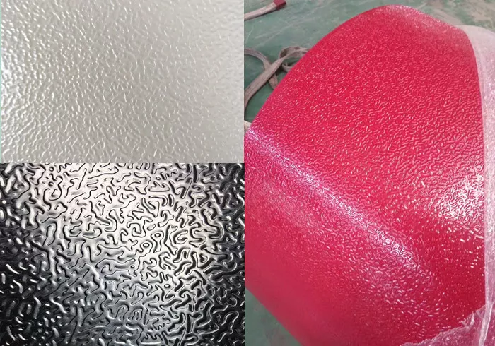 Color Embossed Aluminium Coil