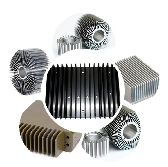 Système de refroidisseur de radiateur en aluminium