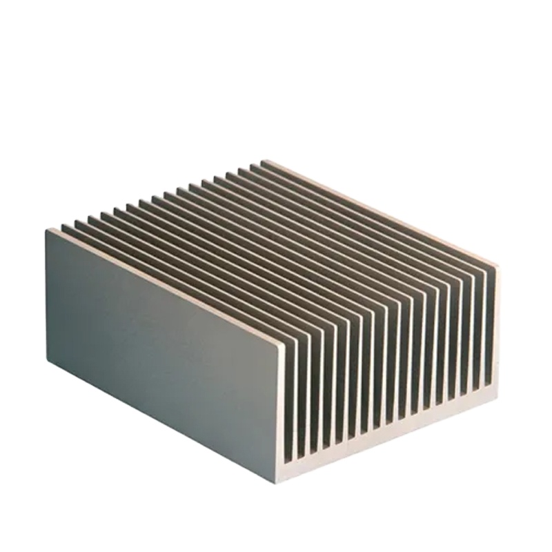 Piezas de perfil de aluminio Disipador de calor LED de fresado CNC