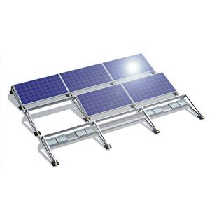 rail en aluminium de montage de panneau solaire