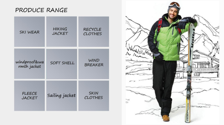 Men's ski jacket