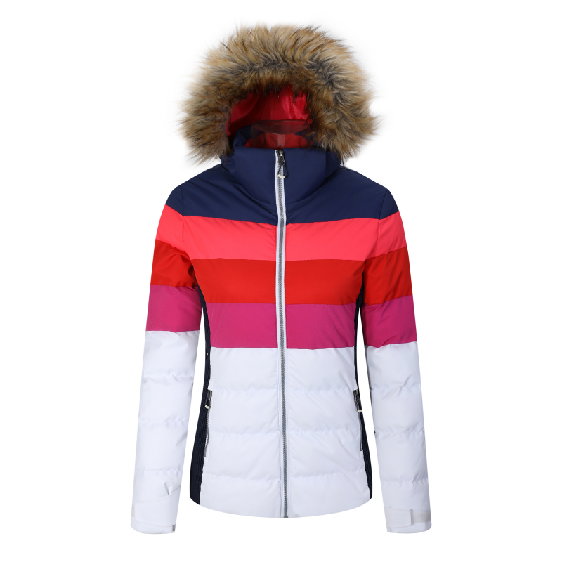 Chaqueta de esquí cálida de invierno para mujer