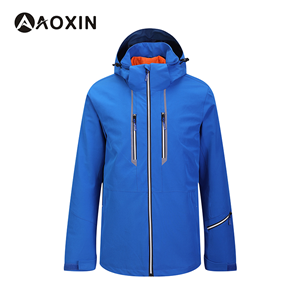 Men's functional ski coat windproof, waterproof and warm