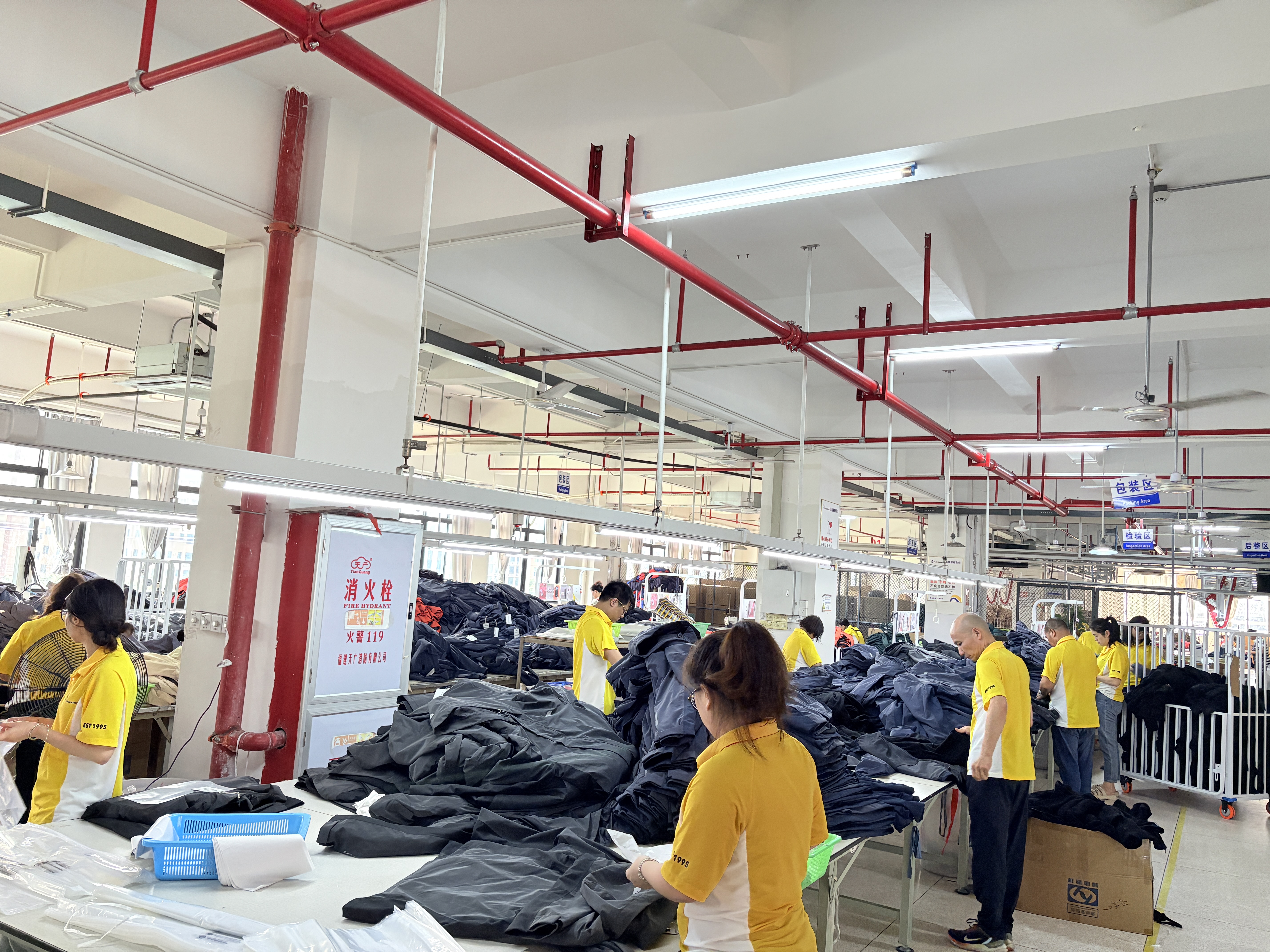 Aoxin Garment Sewing Area Aoxin Garment Sewing Area