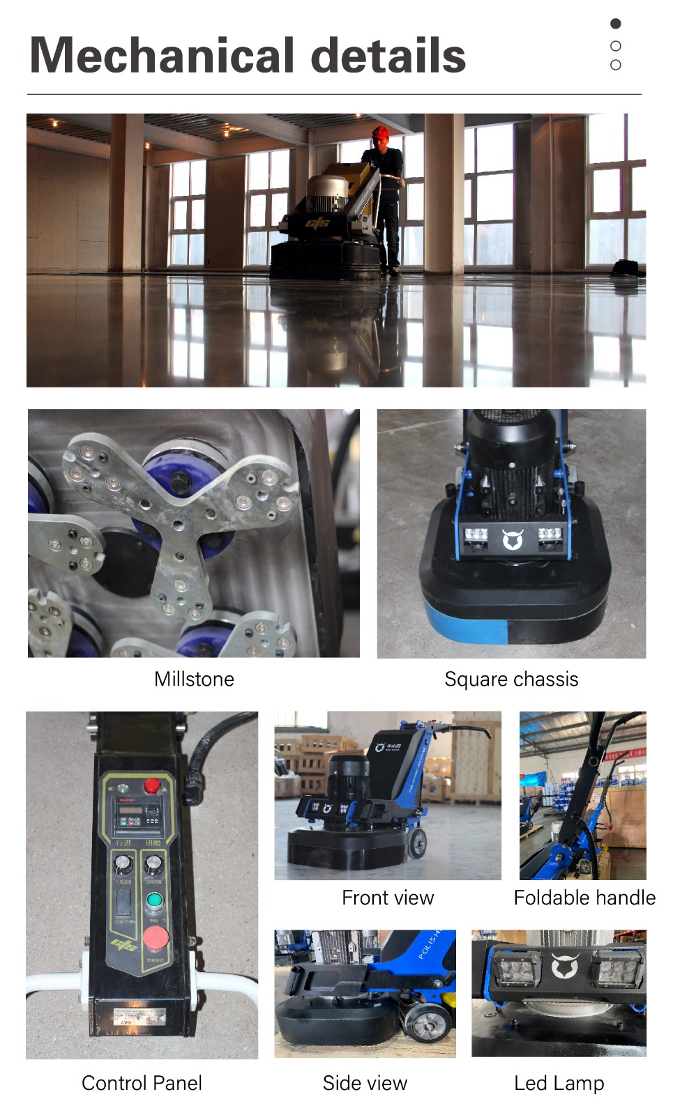 concrete edge floor grinder company
