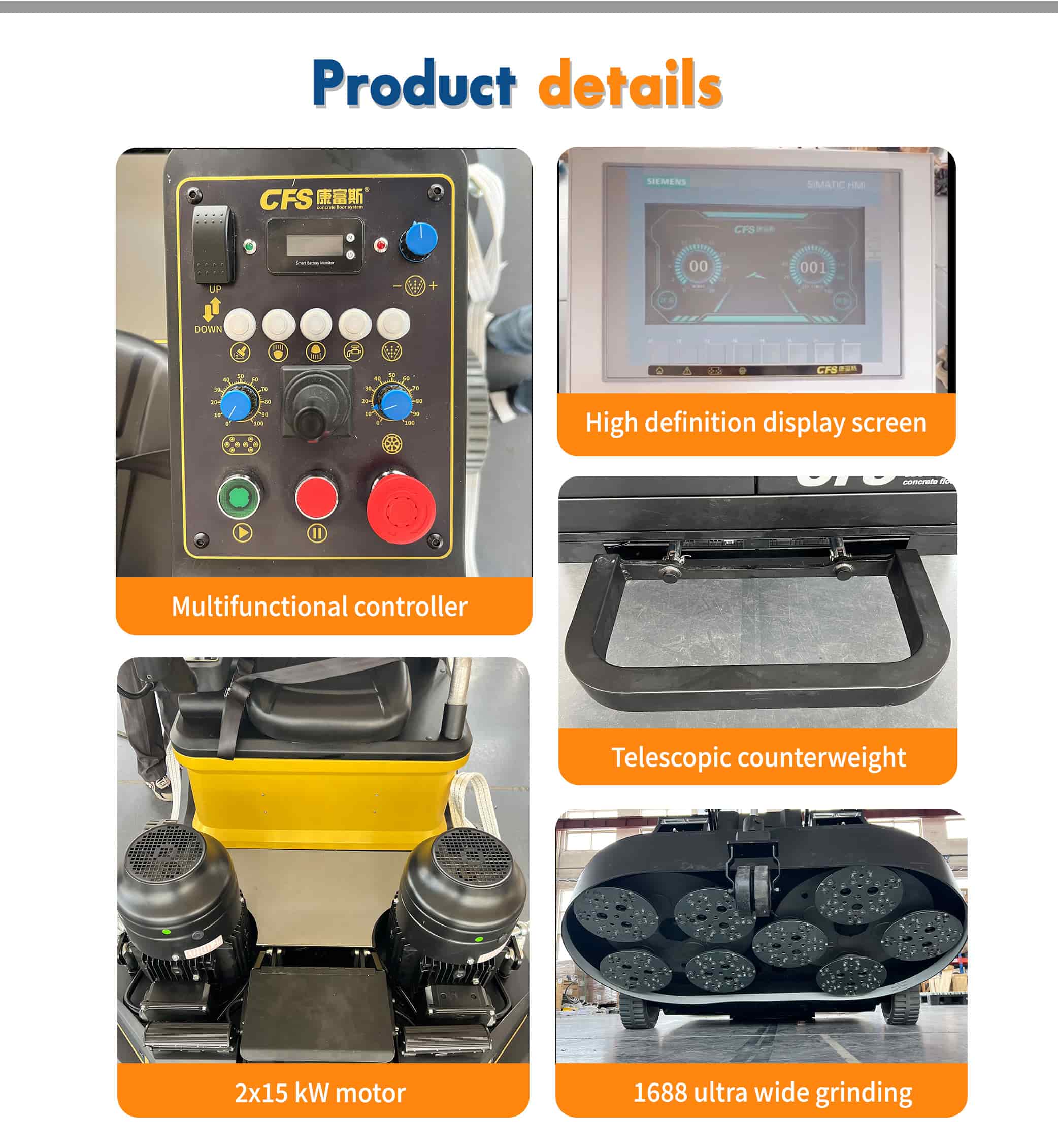floor grinder machine concrete floor grinder machine concrete