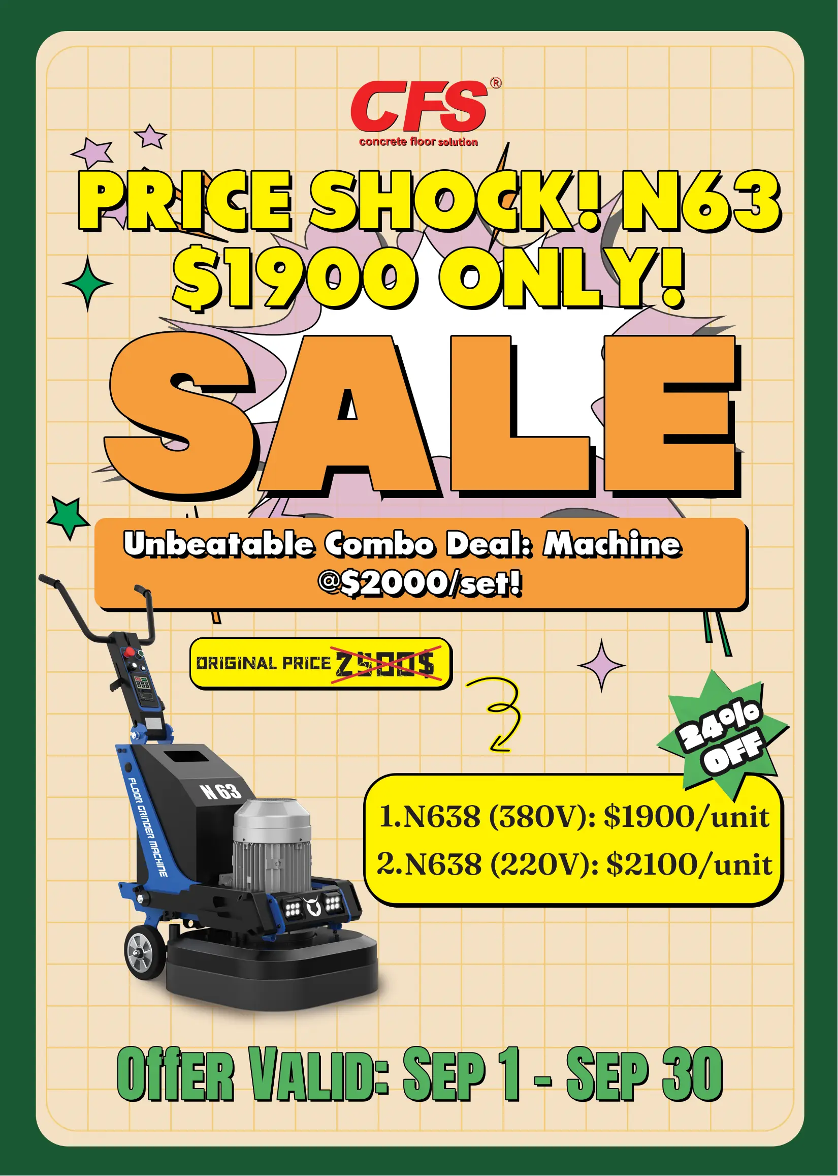 floor grinder machine