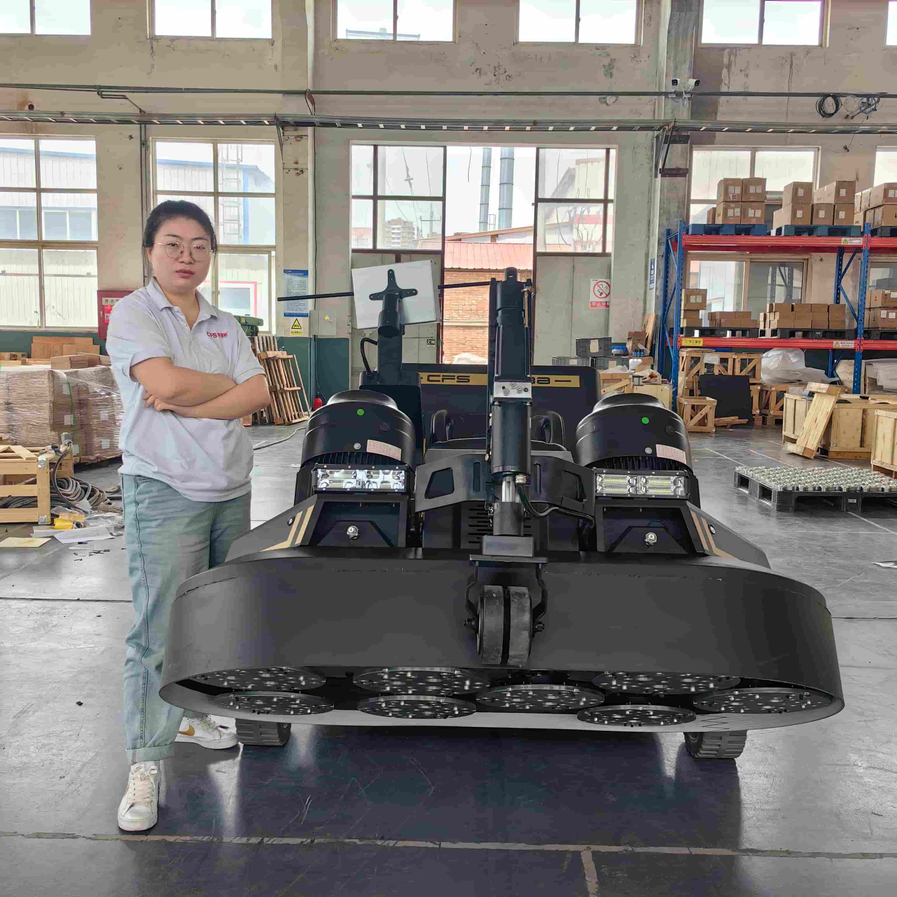 Fast Delivery High Power Automatic Floor Sanding Machine Suitable for Supermarket Ground Construction