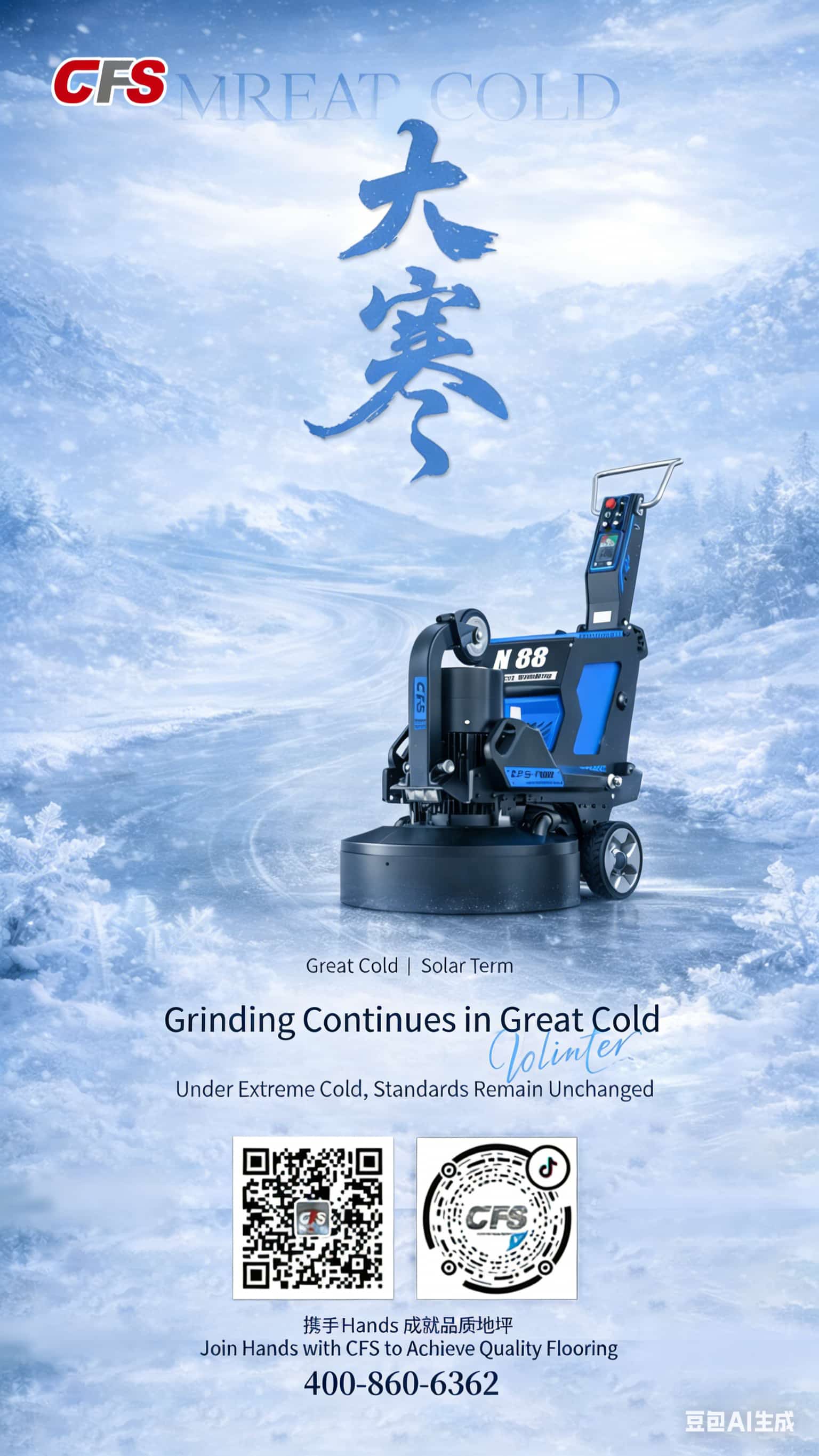 *Undeterred by the Cold, Warmly Supporting You | The Great Cold Has Arrived, CFS Remains Committed to Providing Stable and High-Quality Service**