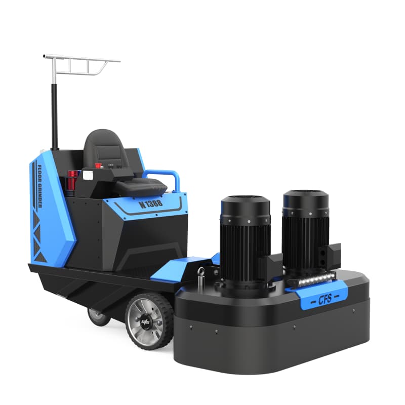 Grinder Polisher Hand Push Concrete Floor Grinding Concrete Polishing Floor