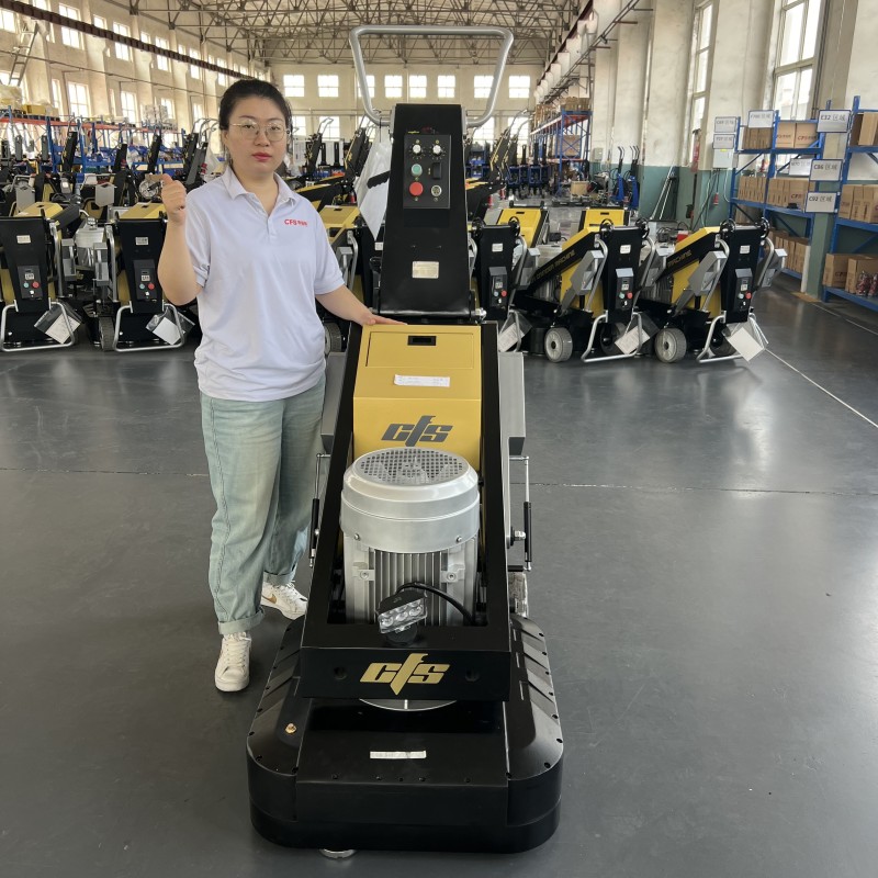 High Power Heavy Duty Planetary Floor Grinder Walk Behind Concrete Polishing Machine for Large Area Floor Treatment