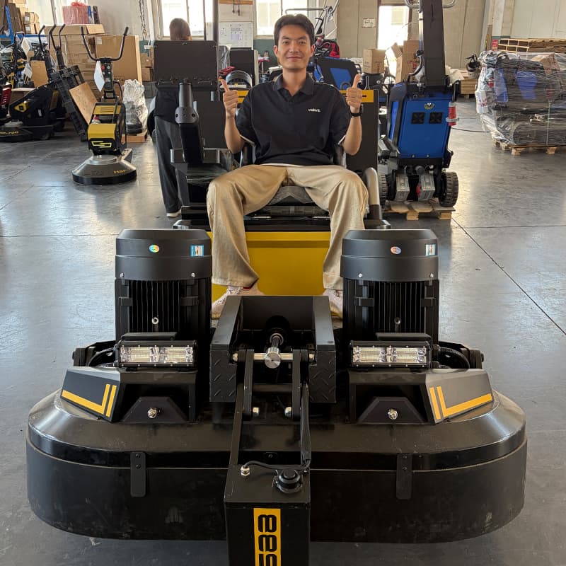 1688 Heavy-Duty Floor Grinder: A Reliable Partner for Large-Area Floor Construction