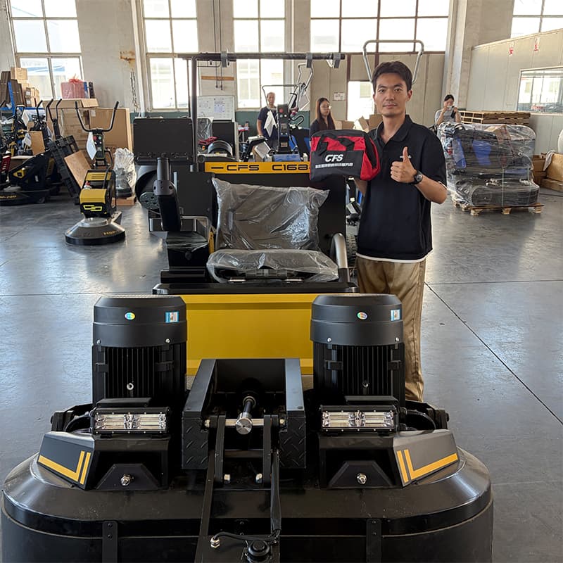 1688 Heavy-Duty Floor Grinder: A Reliable Partner for Large-Area Floor Construction