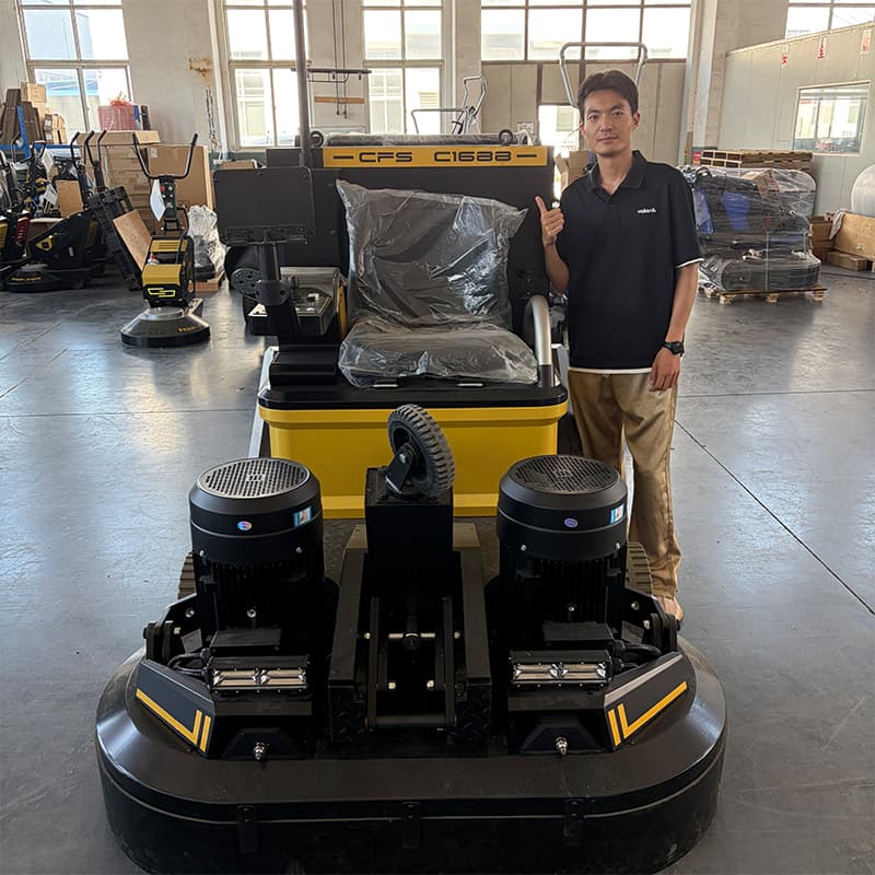 1688 Heavy-Duty Floor Grinder: A Reliable Partner for Large-Area Floor Construction