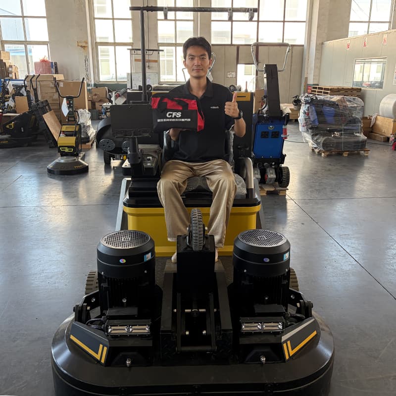 1688 Heavy-Duty Floor Grinder: A Reliable Partner for Large-Area Floor Construction