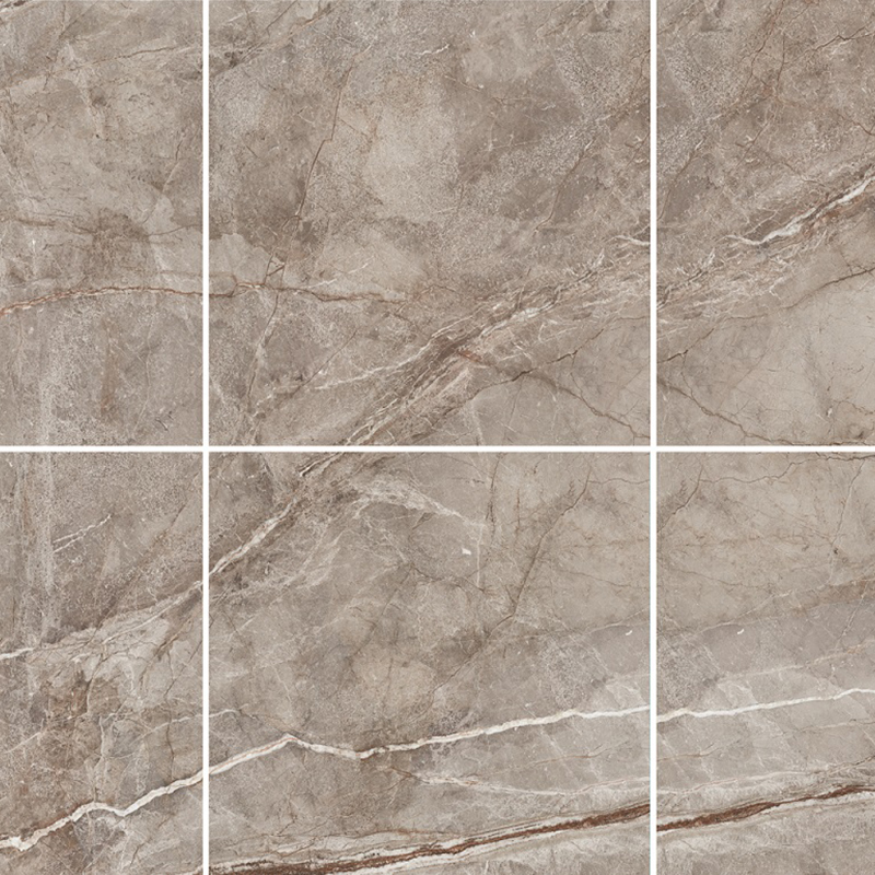 Raw Brown Mineral Stone Polished Porcelain Tiles