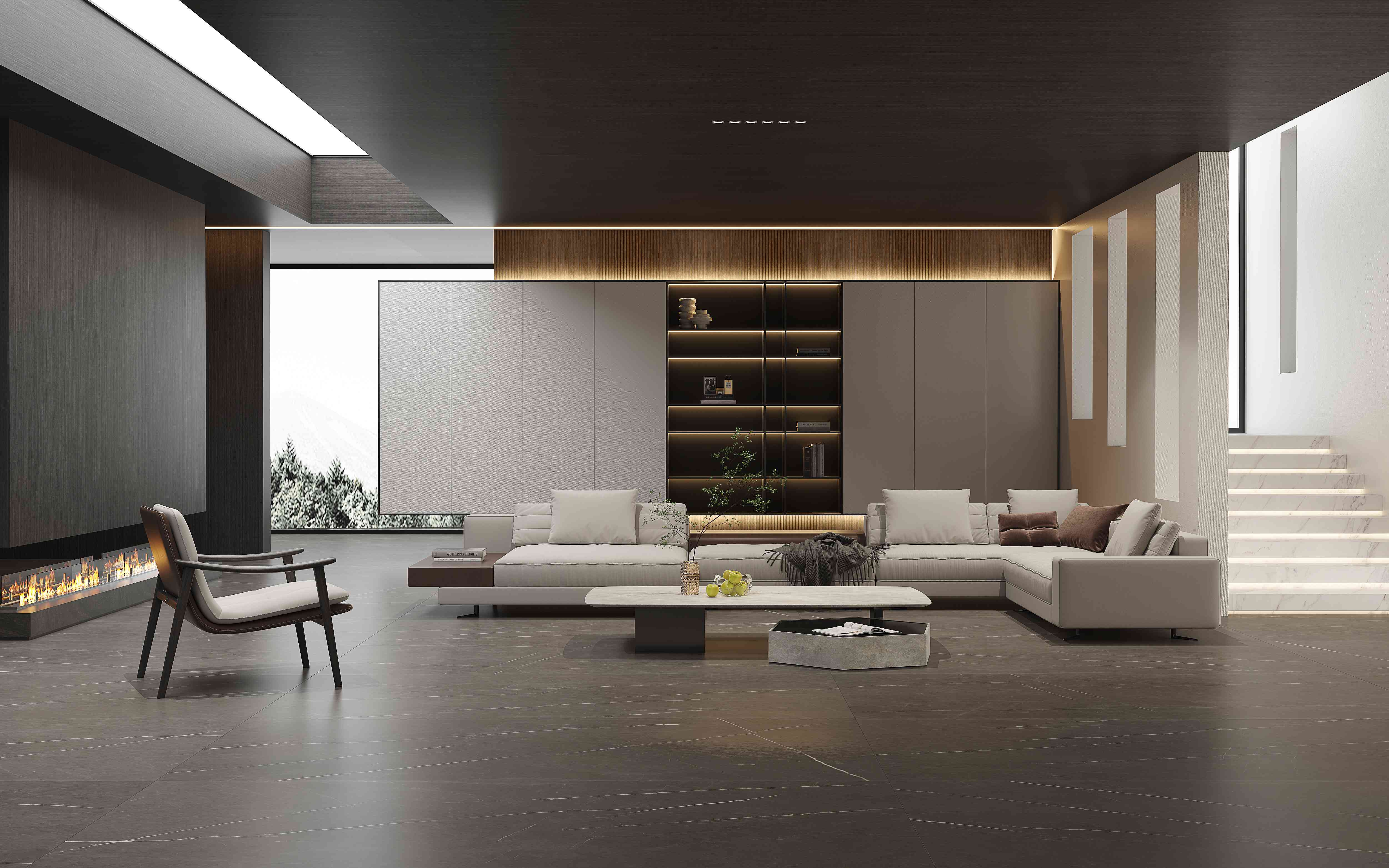 big slab porcelain tile