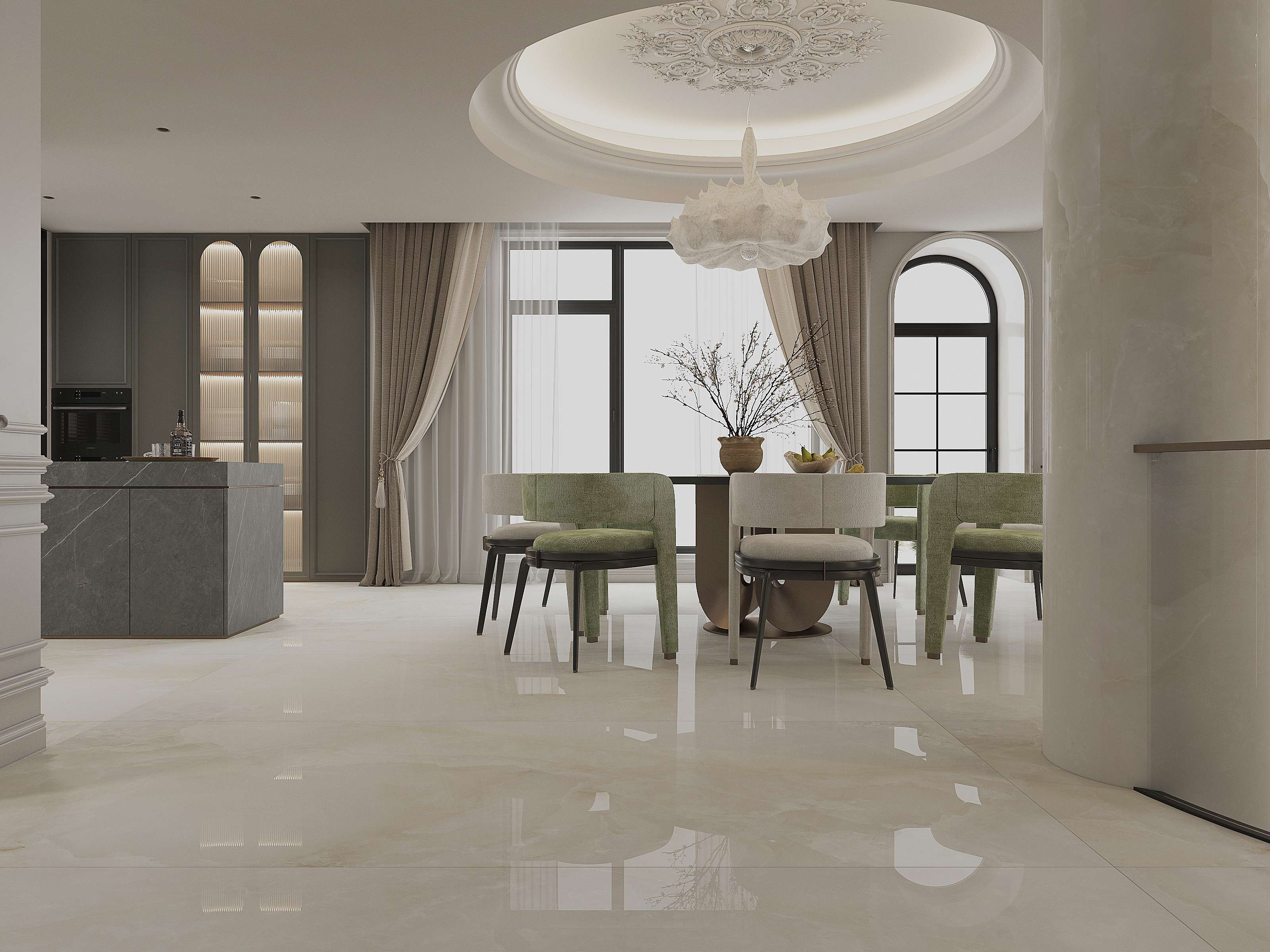 porcelain marble slab
