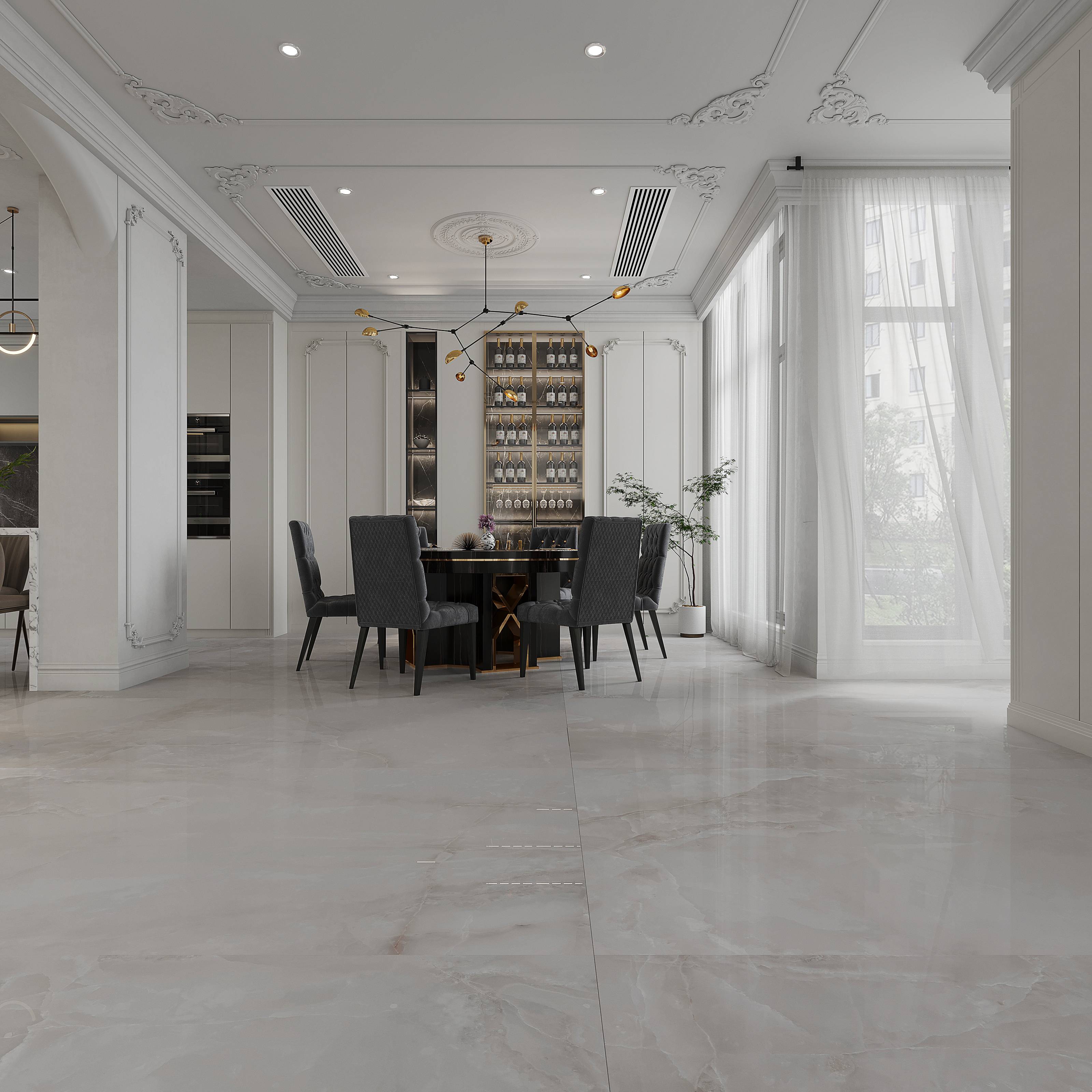 porcelain marble slab