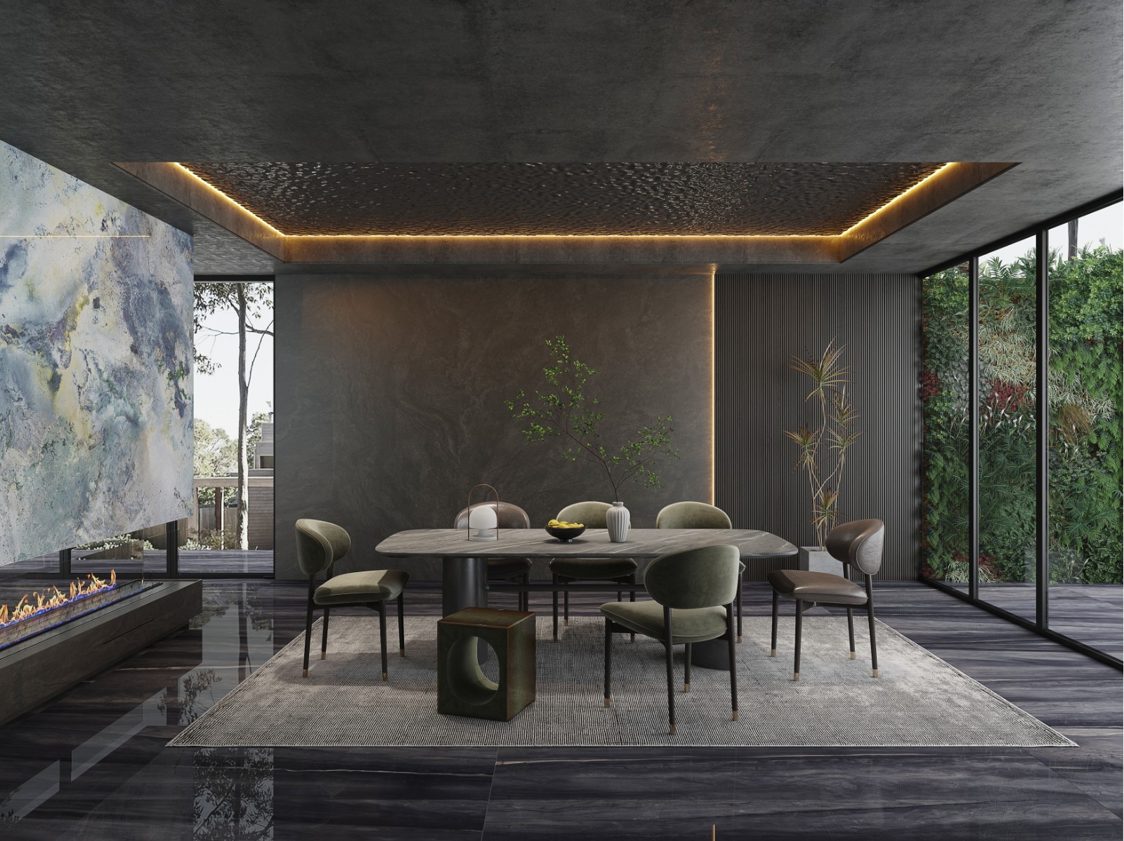 porcelain marble slab