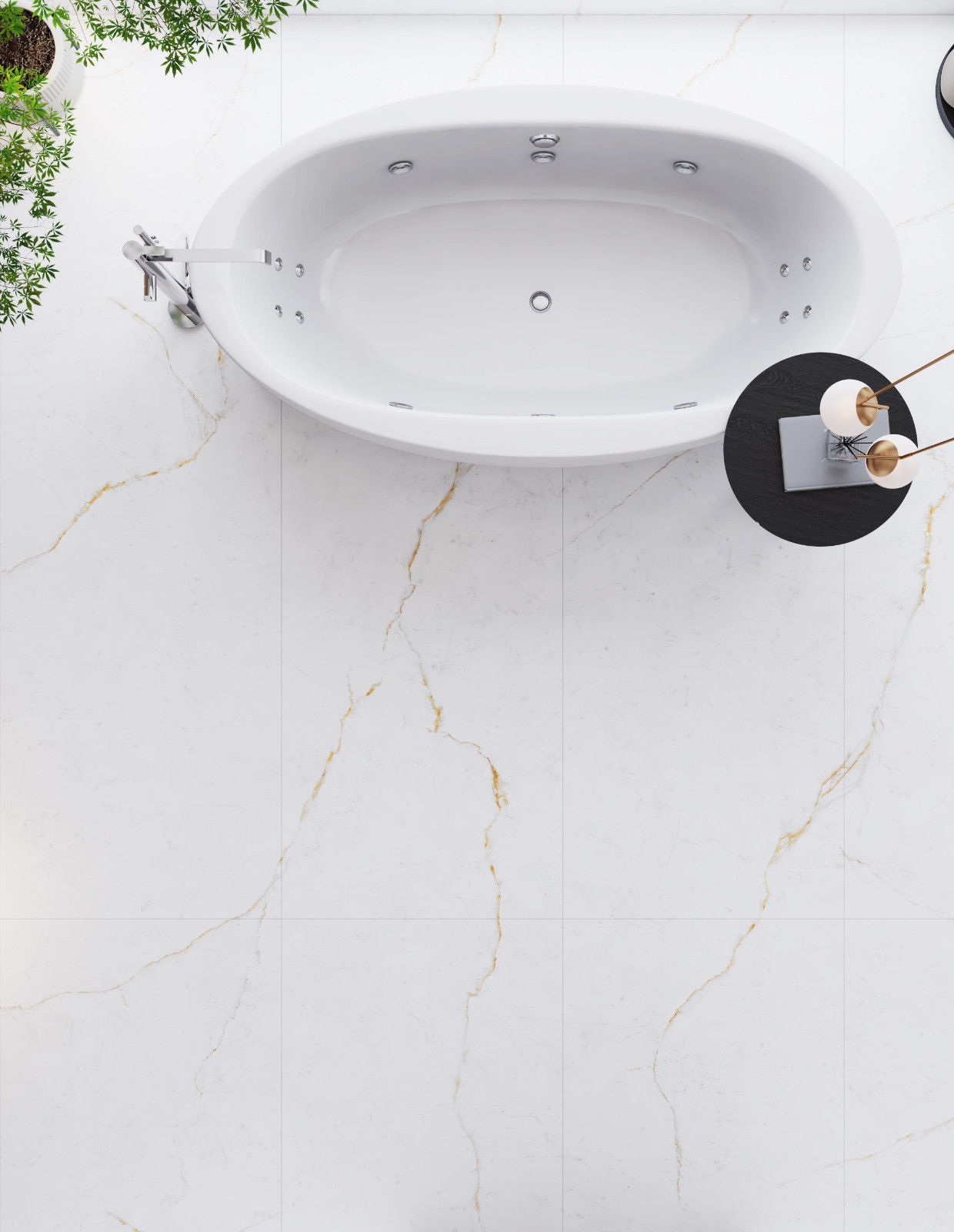 big slab porcelain tile