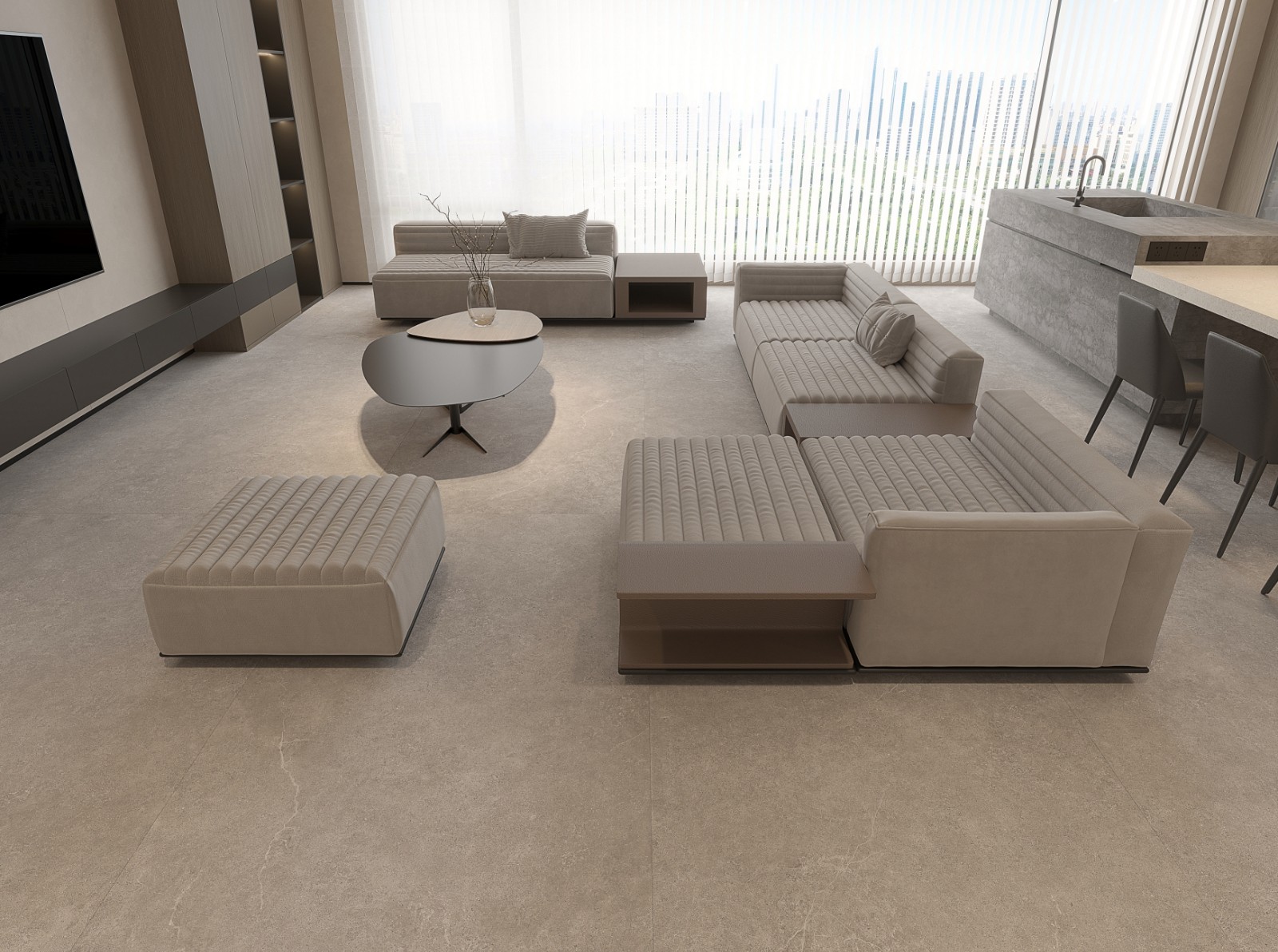 big slab porcelain tile