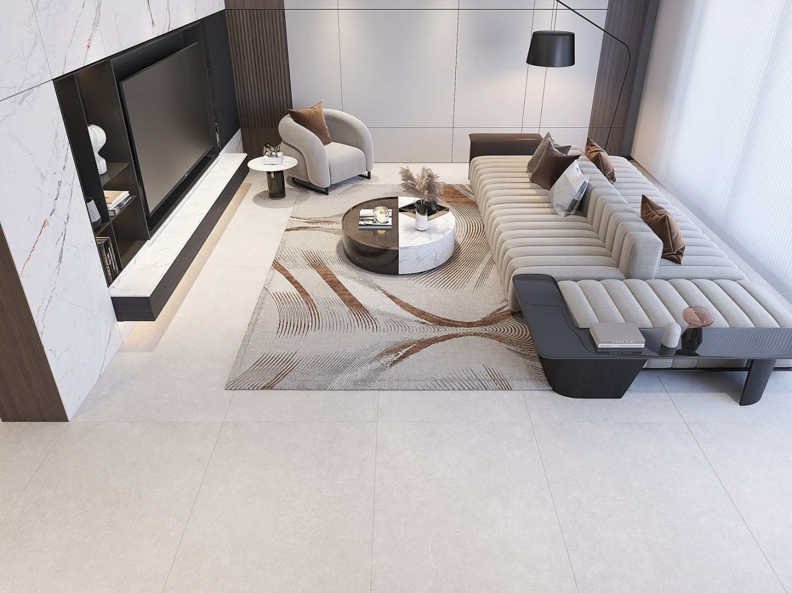 big slab porcelain tile