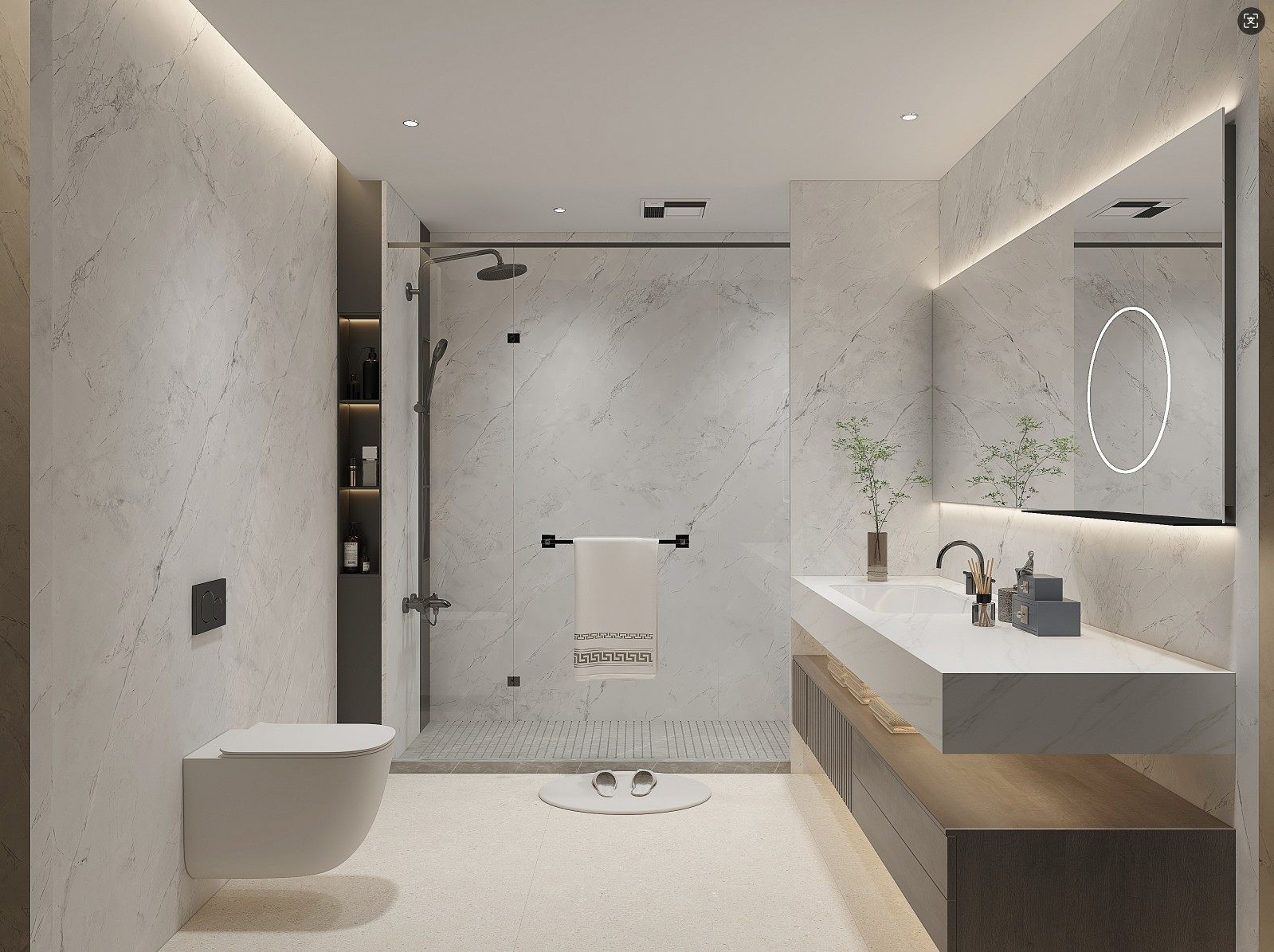 porcelain marble slab