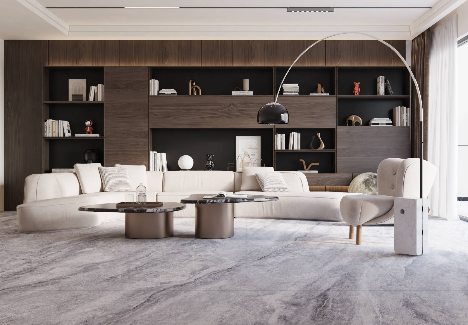 porcelain marble slab