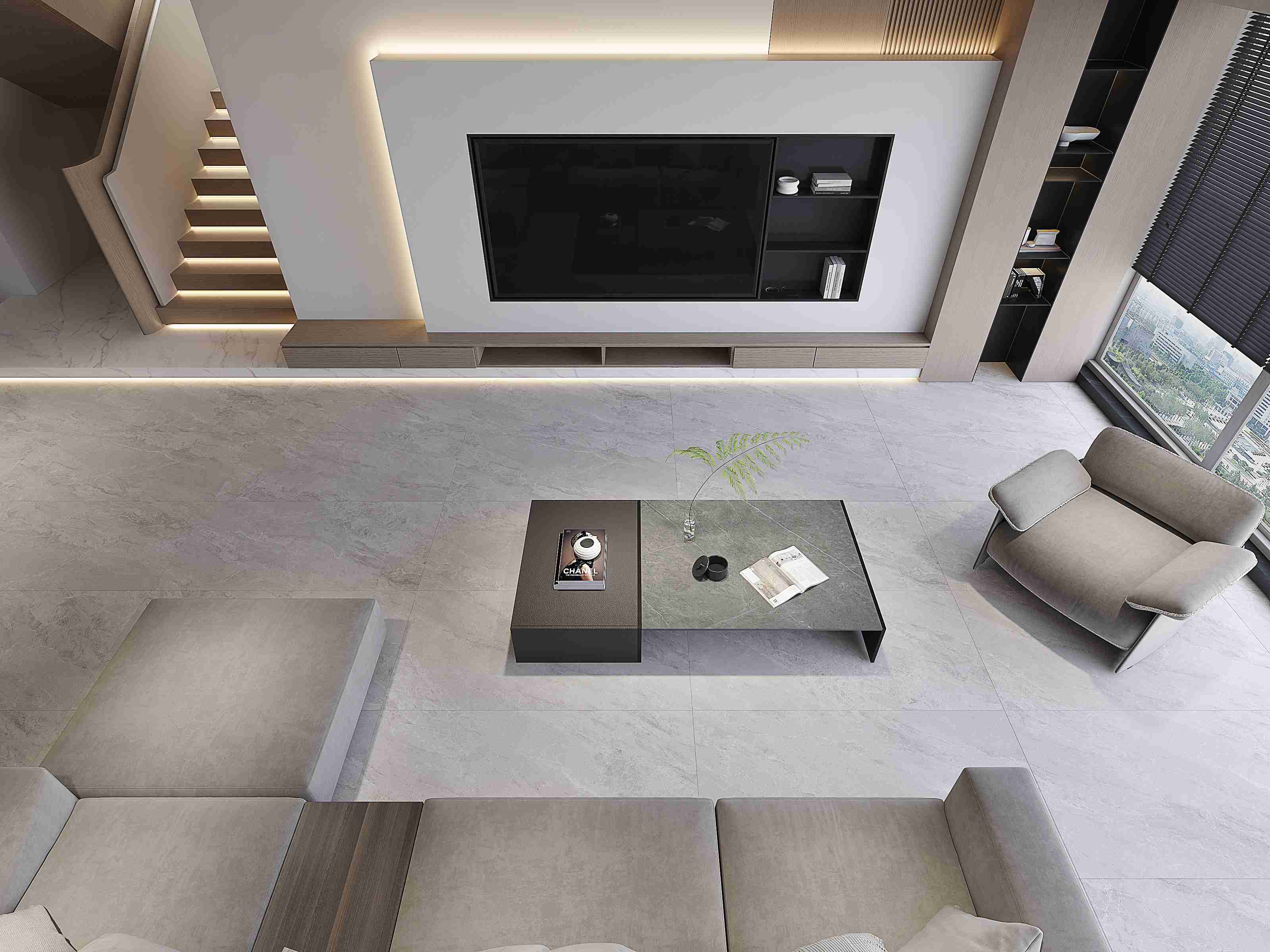 big slab porcelain tile