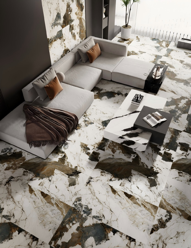 Are marble stone countertops susceptible to staining?