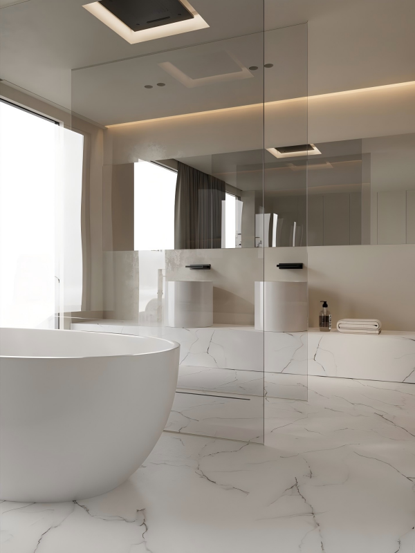 What color is the most popular marble slab?