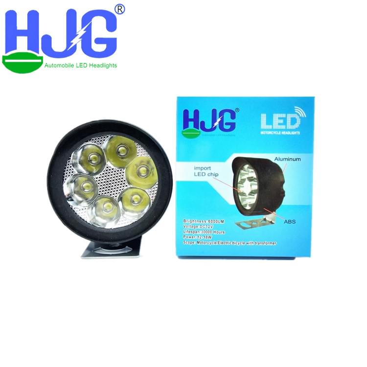 HJG Super powerful light 6 led light for motorcycle