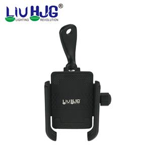 Motorcycle phone holder without USB charger socket