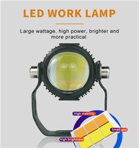 류HJG 미니 안개등: 밤에 도로를 비추어 안전한 여행을 보호합니다.