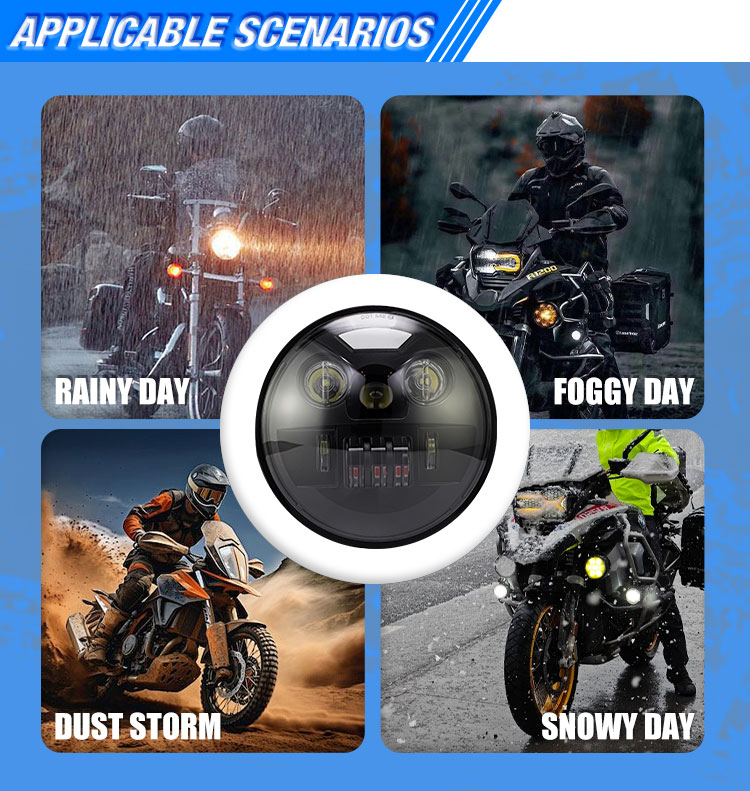 led headlight motorcycle