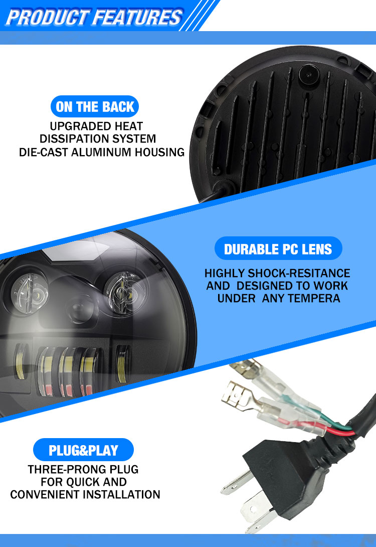 led headlight motorcycle