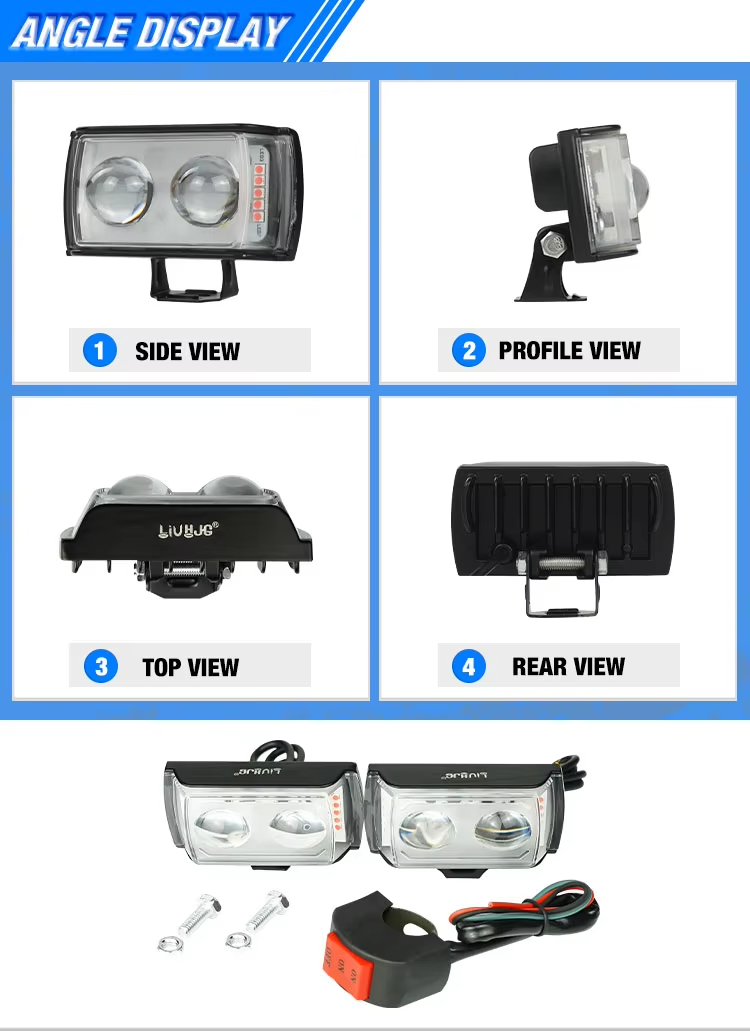 Motorcycle aluminum Spotlight Motorcycle aluminum Spotlight