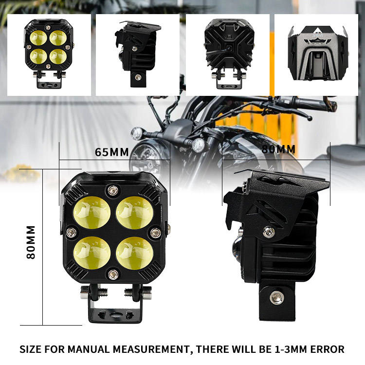 LiuHJG Motorcycle Lighting Systems LED Lights Motorcycle Led Fog Light for Cars
