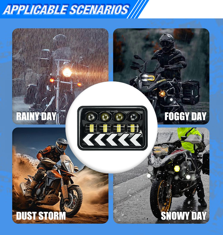 waterproof motorcycle lights