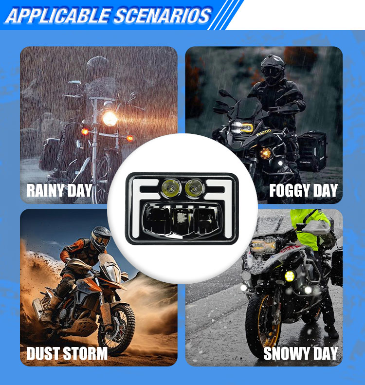 waterproof motorcycle lights