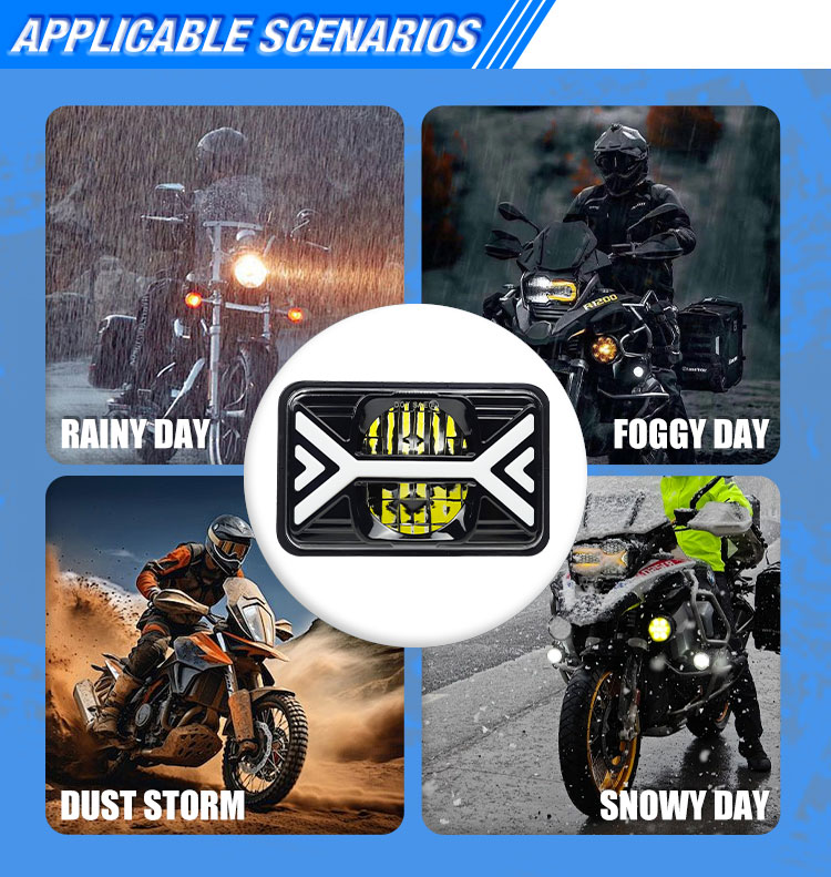 IP67 waterproof motorcycle lights