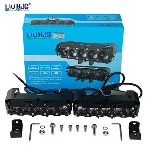 LIUHJG OEM ODM 5 Lens Projector Motorcycle Lighting Auto Led Fog Lights for Motorbike Cars