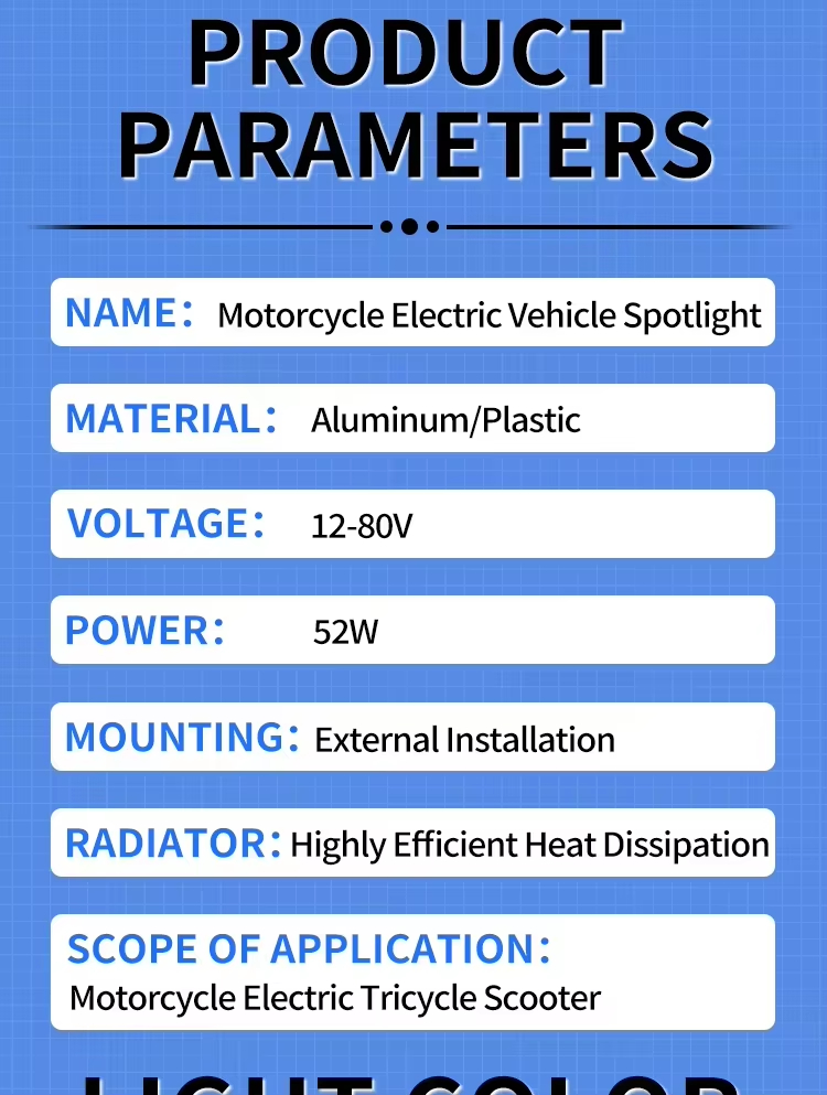 Projector Motorcycle Lights